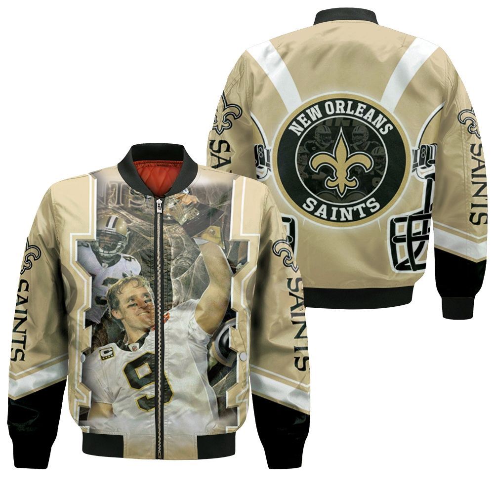 New Orleans Saints NFL Bomber Jacket Best Gift For Fans