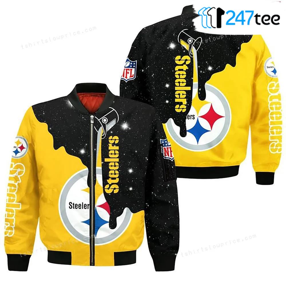 Pittsburgh Steelers bomber Jacket Style #5 coat for men 