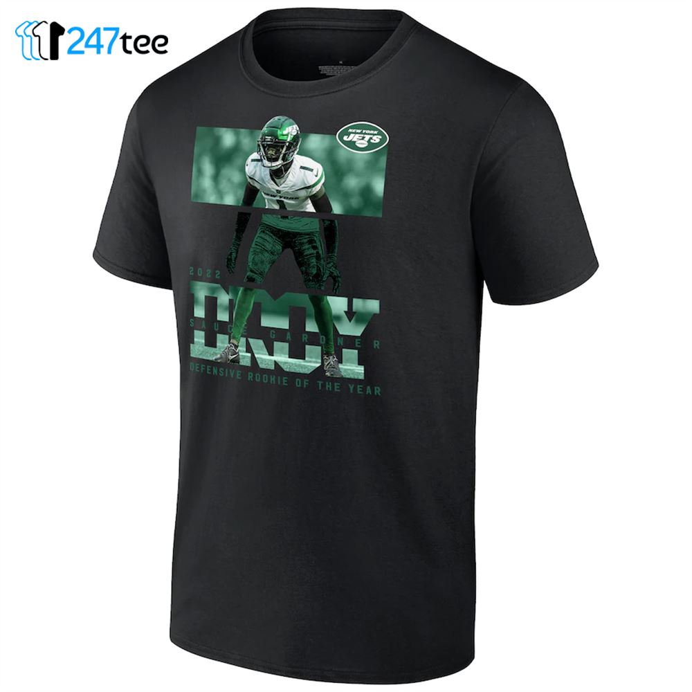 Official Ahmad Sauce Gardner New York Jets 2022 Nfl Defensive Rookie Of ...