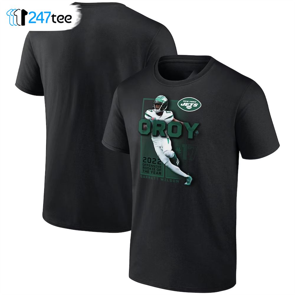 Garrett Wilson New York Offensive Rookie Of The Year Shirt, hoodie