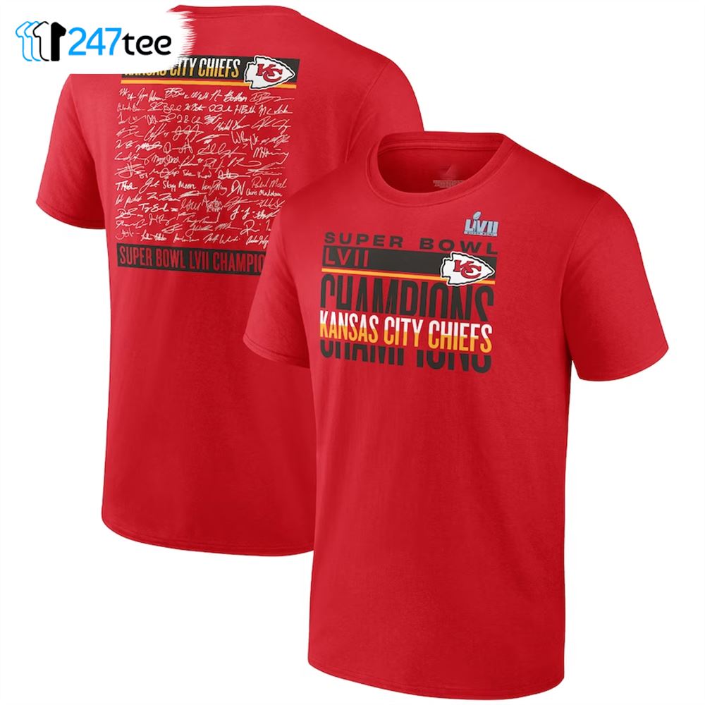 Funny kansas City Chiefs Super Bowl LVII Roster shirt, hoodie