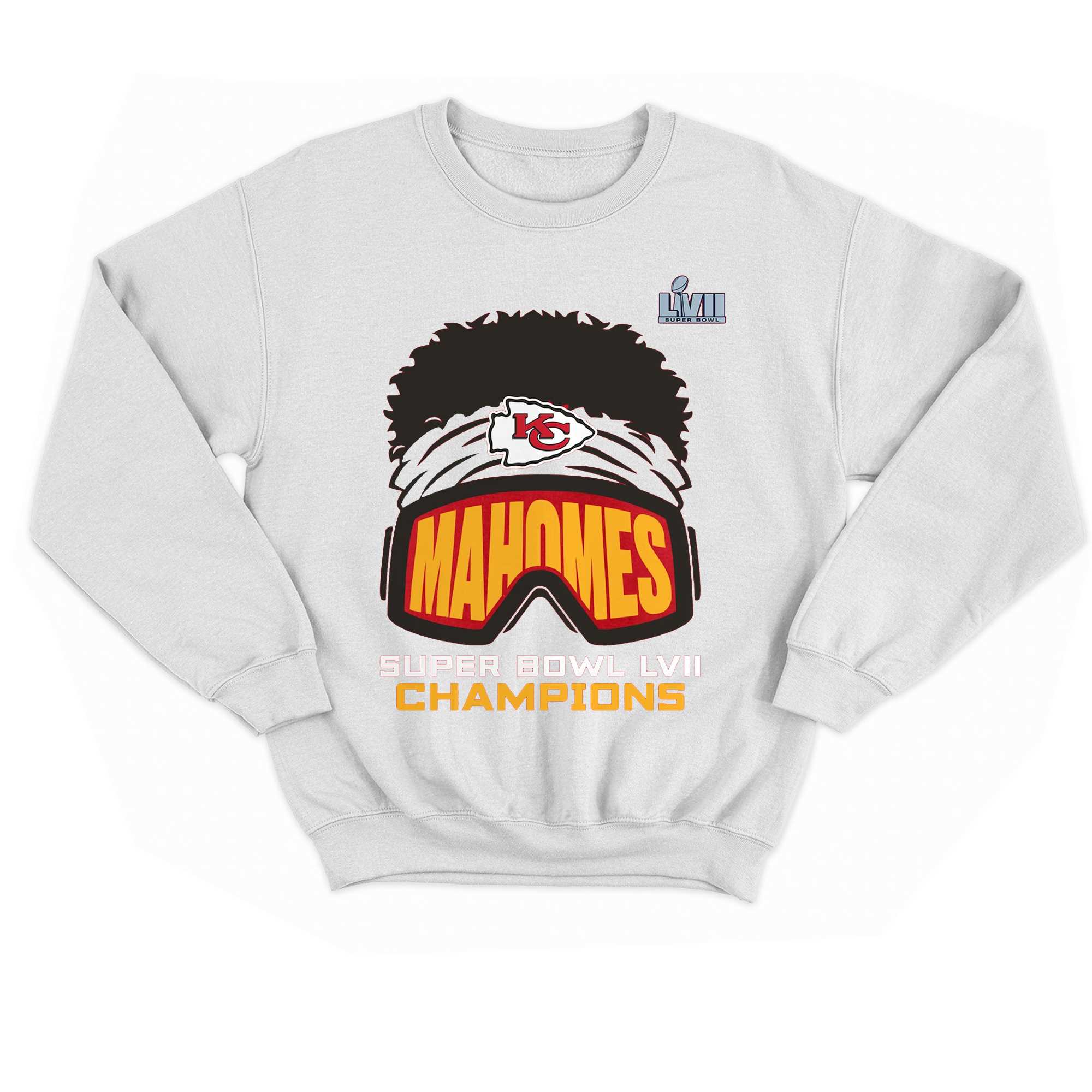 Patrick Mahomes Kansas City Chiefs Fanatics Branded Super Bowl Lvii  Champions Player T-shirt - Shibtee Clothing