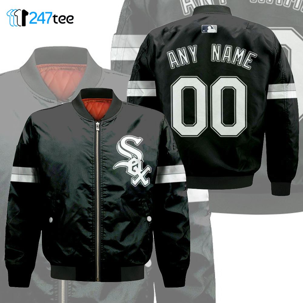 Personalized Chicago White Sox 00 Any Name 2020 Mlb Black Inspired