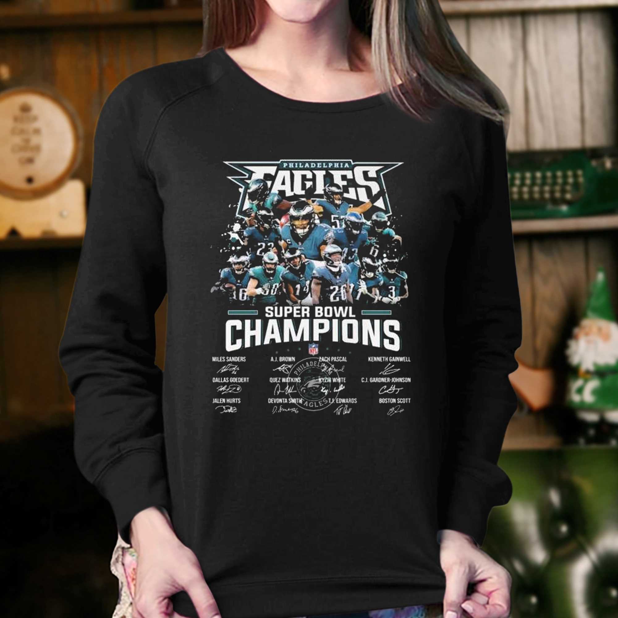 PHILADELPHIA EAGLES SUPERBOWL SHIRT