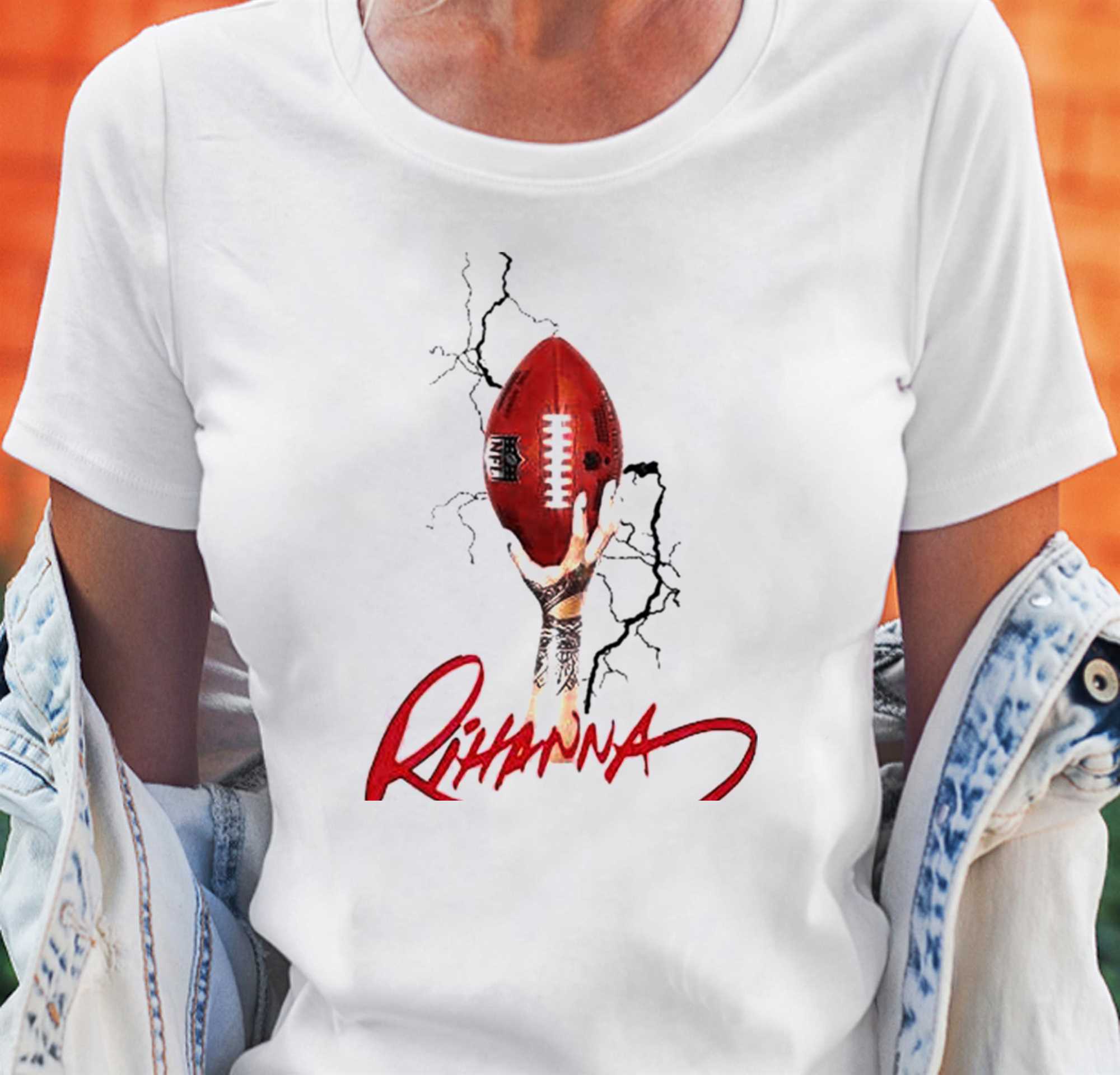 Rihanna Football Super Bowl 2023 T-shirt