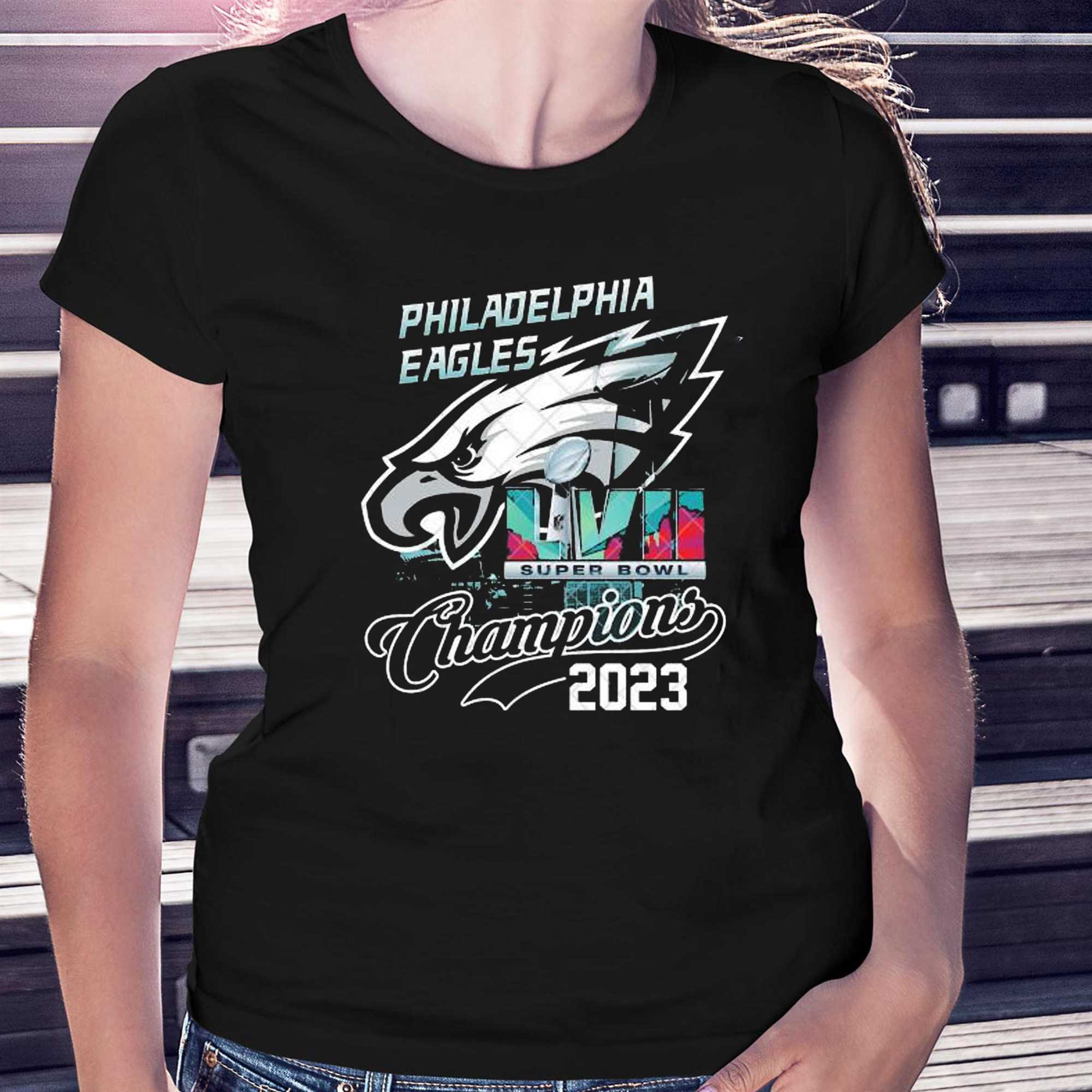 Official Super Bowl LVII 2023 Philadelphia Eagles Champions shirt