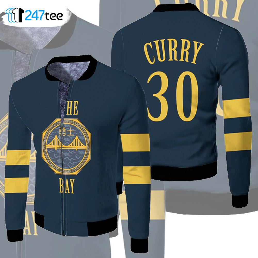 Stephen Curry Golden State Warriors City Edition Navy Jersey