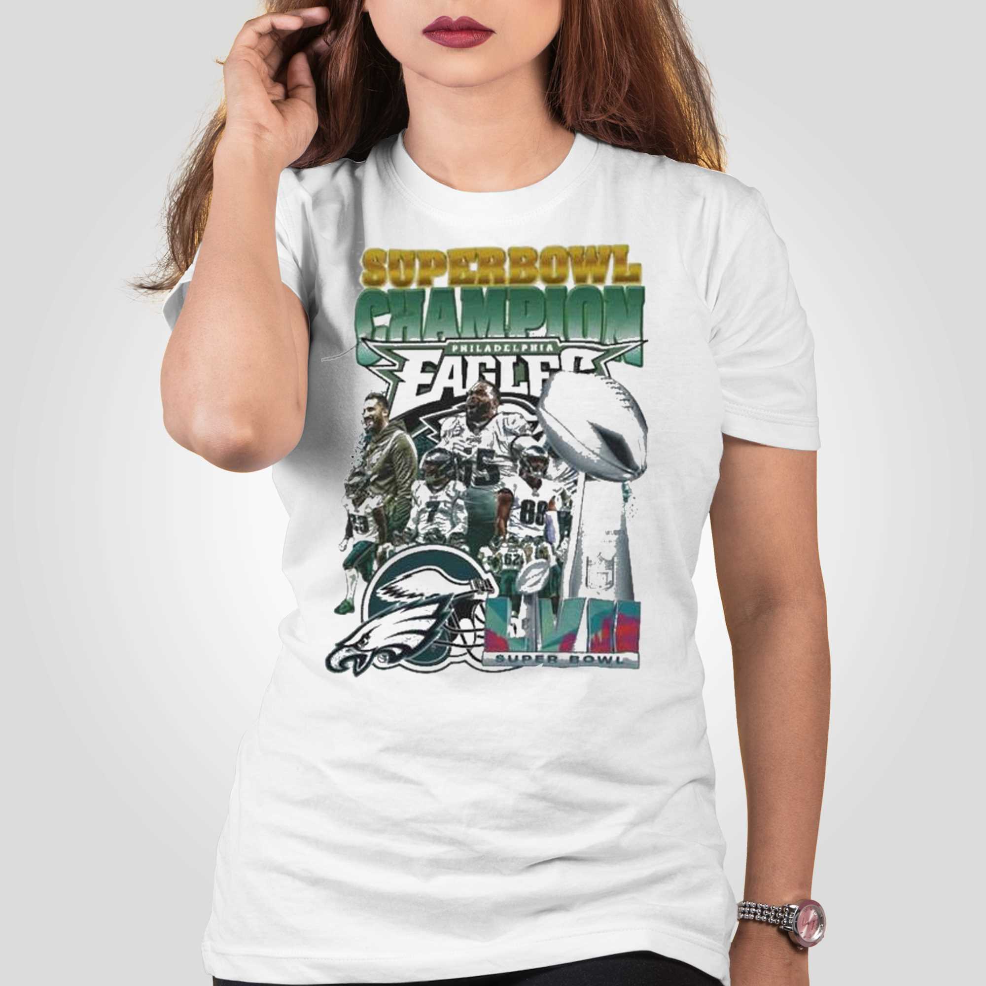 Team Philadelphia Eagles 2023 Super Bowl LVII Champions shirt