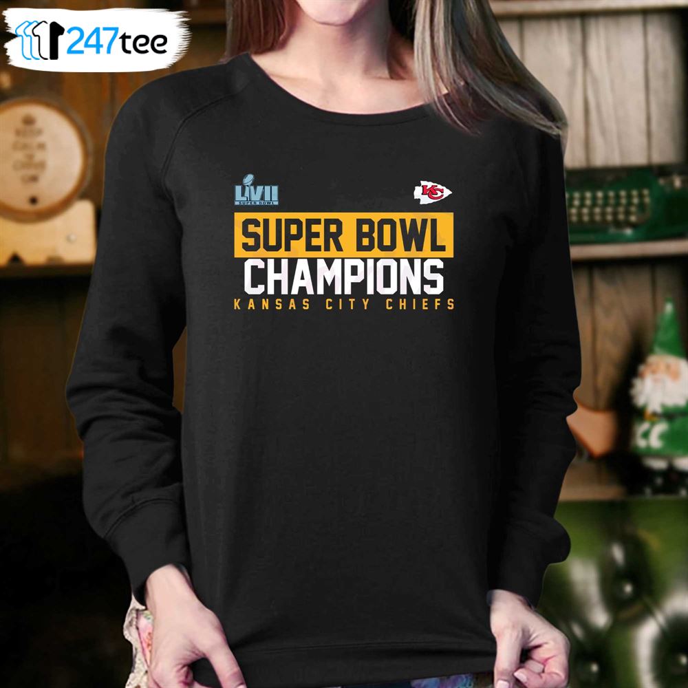 KC Chiefs Super Bowl LVII Champions 2023 T-shirt 