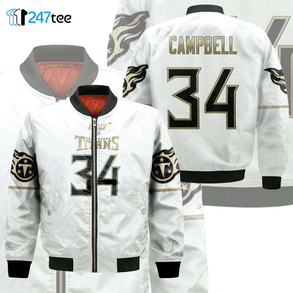 Tennessee Titans Tommie Campbell #34 Nfl Great Player White 100th Season  Golden Brandedition Jersey Style Gift For Titans Fans Baseball Jersey -  Bluefink