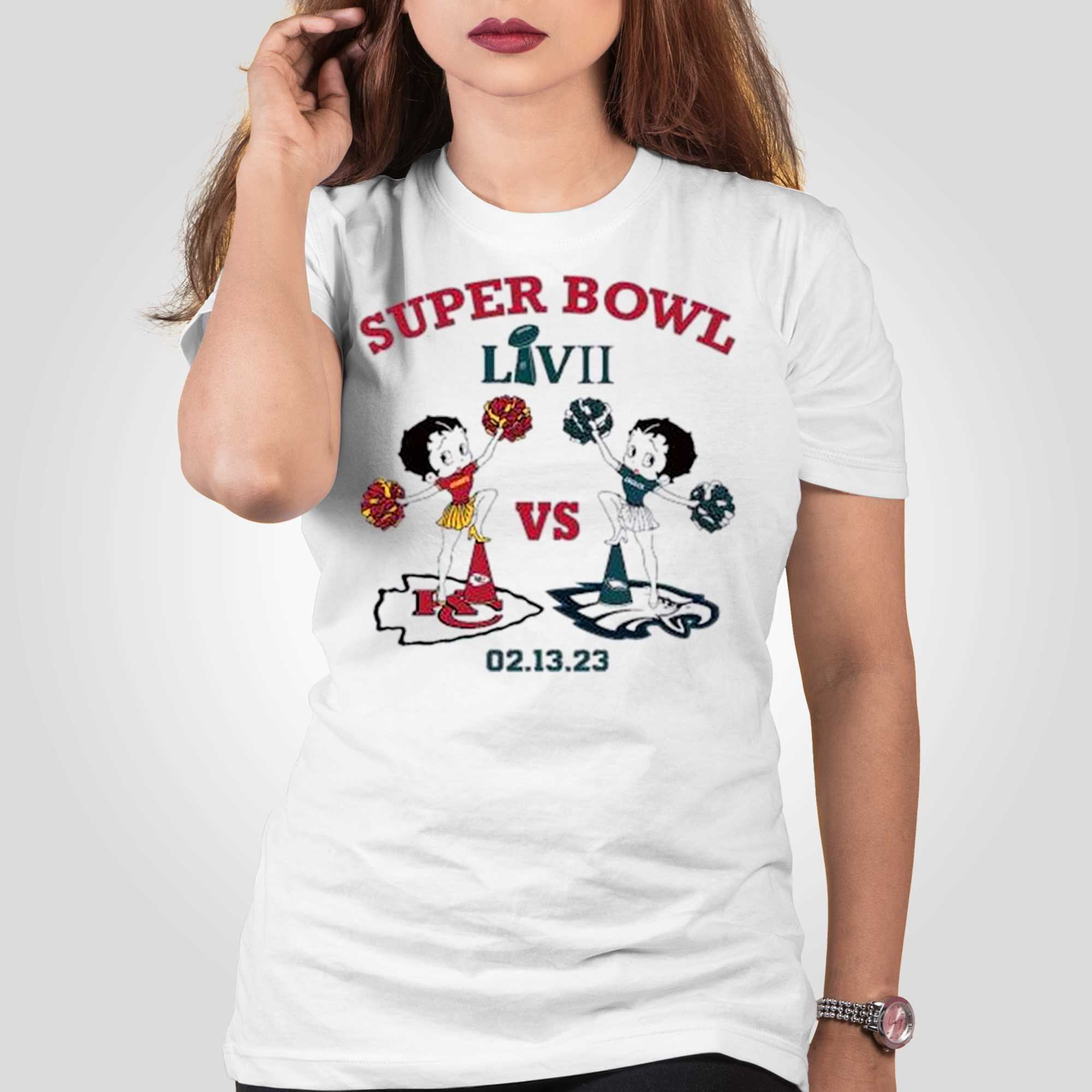 Super Bowl 2023 Philadelphia Eagles VS Kansas City Cheifs T Shirt