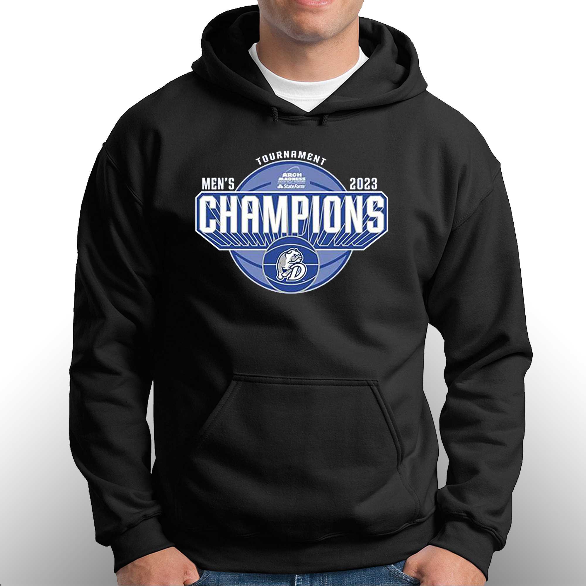Drake Bulldogs 2023 Arch Madness Mvc Tournament Champions T-shirt
