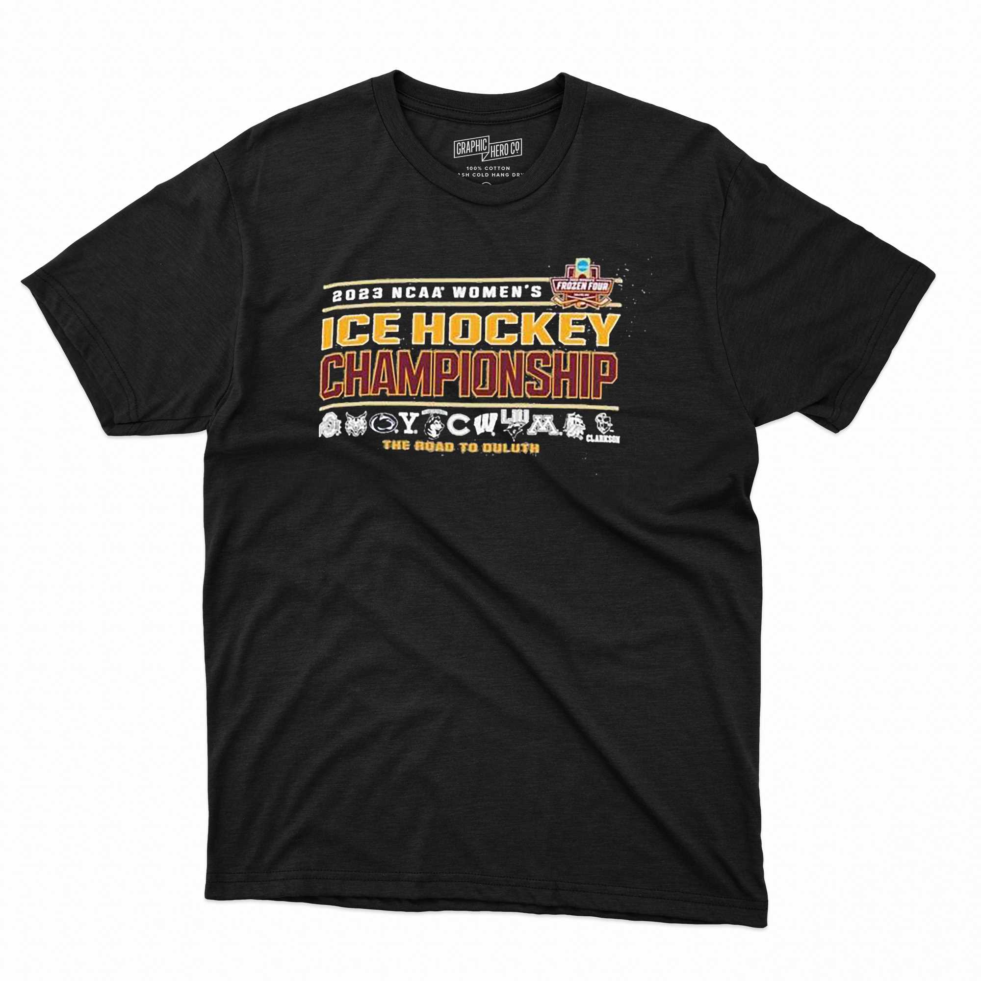 Frozen Four Ncaa 2023 Womens Ice Hockey Championship Tshirt