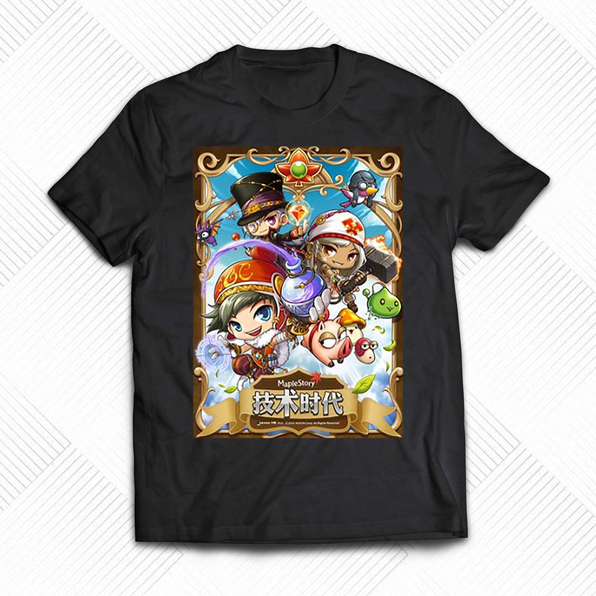 Korean Game Graphic Maplestory Shirt