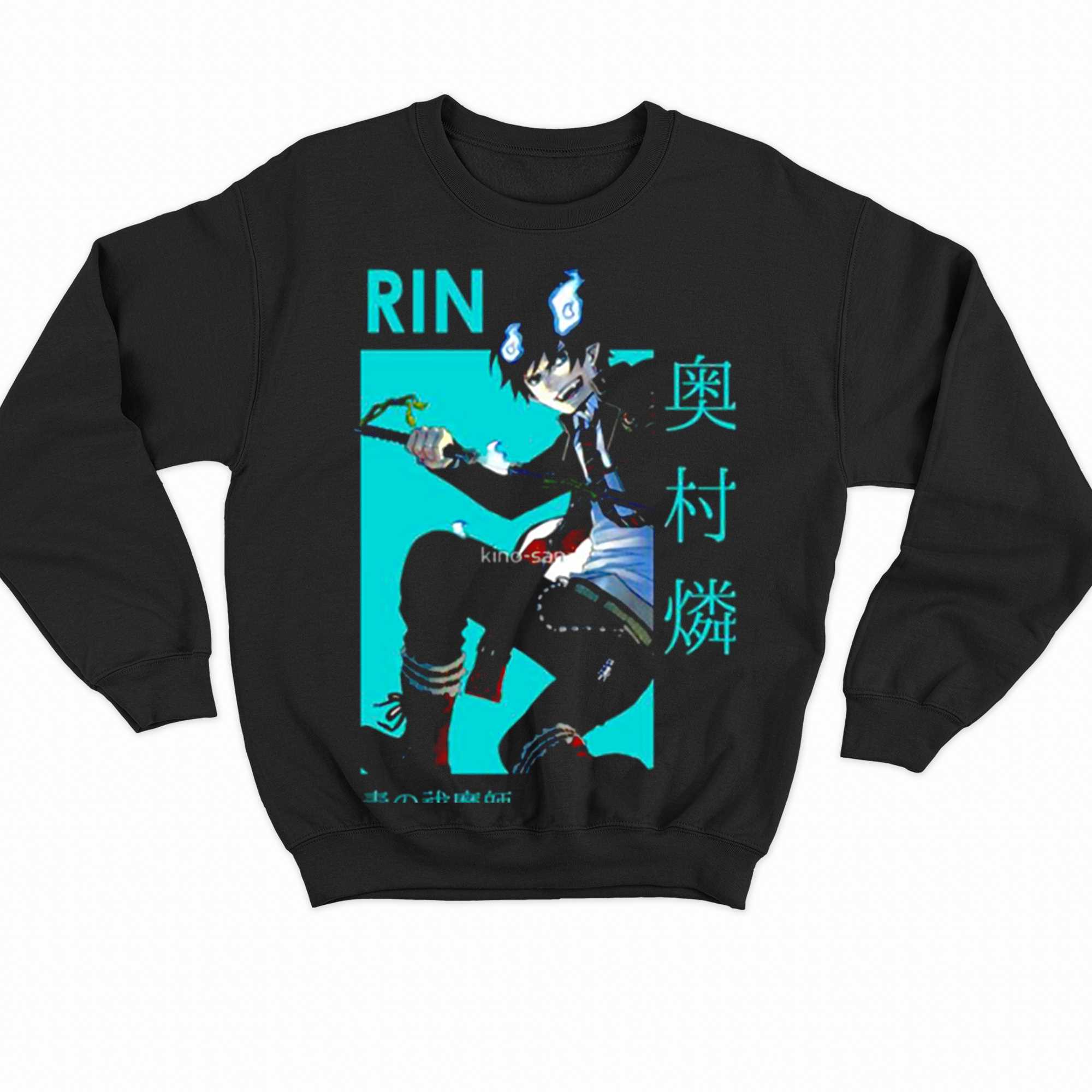 Rin Okumura Blue Exorcist Card Anime Shirt