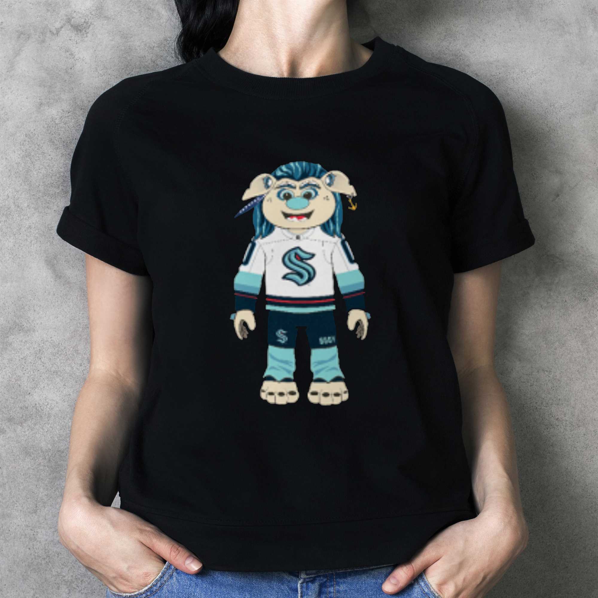 Seattle Kraken Fanatics Mascot Buoy T-shirt