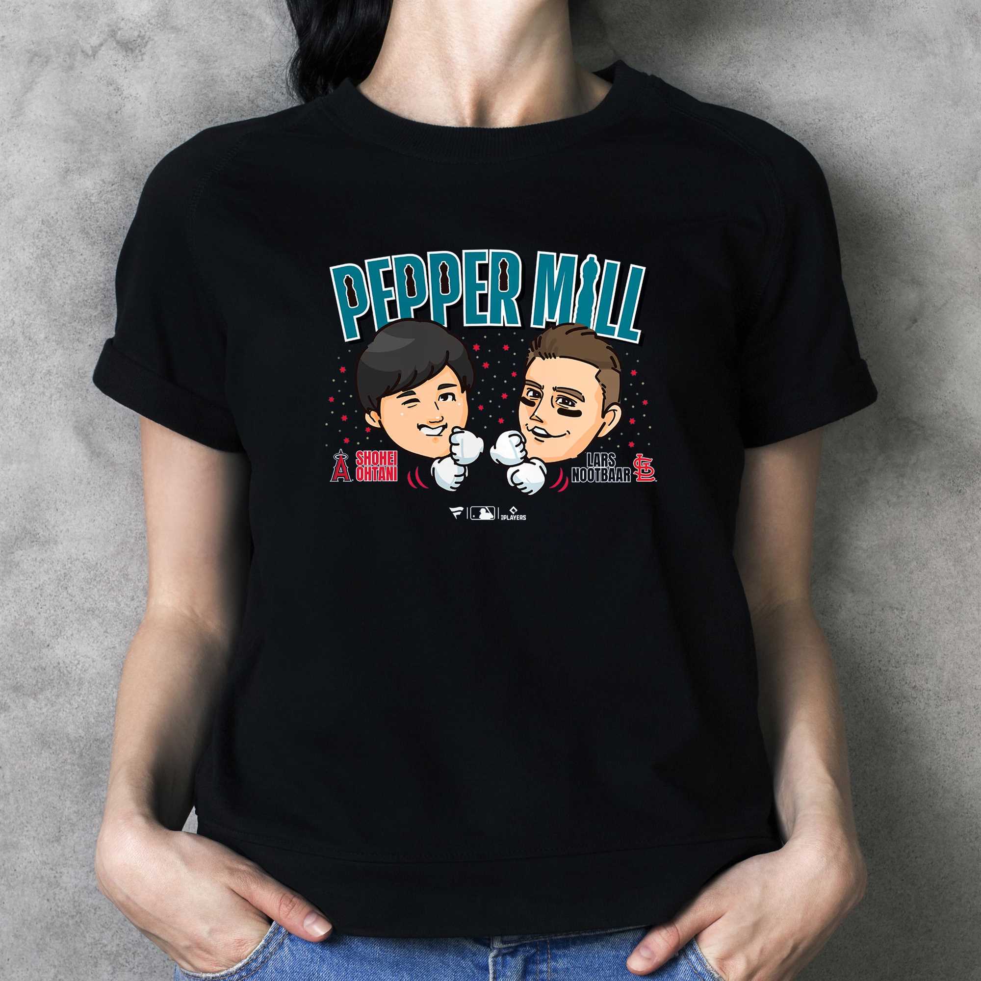 Shohei Ohtani X Lars Nootbaar Pepper Mill T-shirt