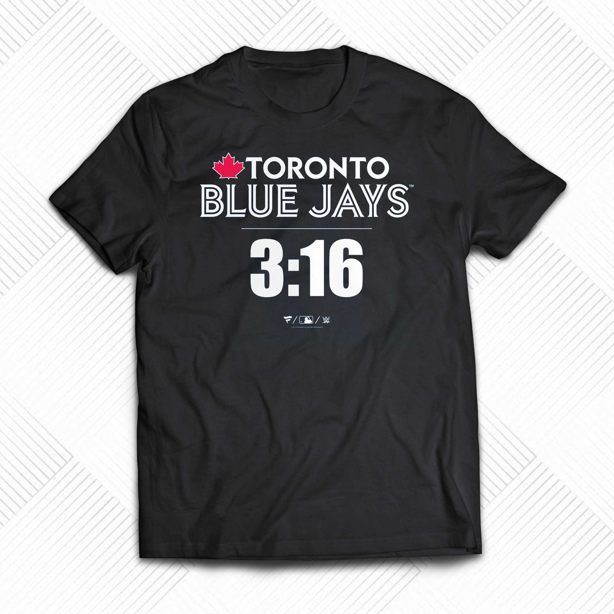 Stone Cold Steve Austin Toronto Blue Jays Fanatics Branded 3 16 T-shirt