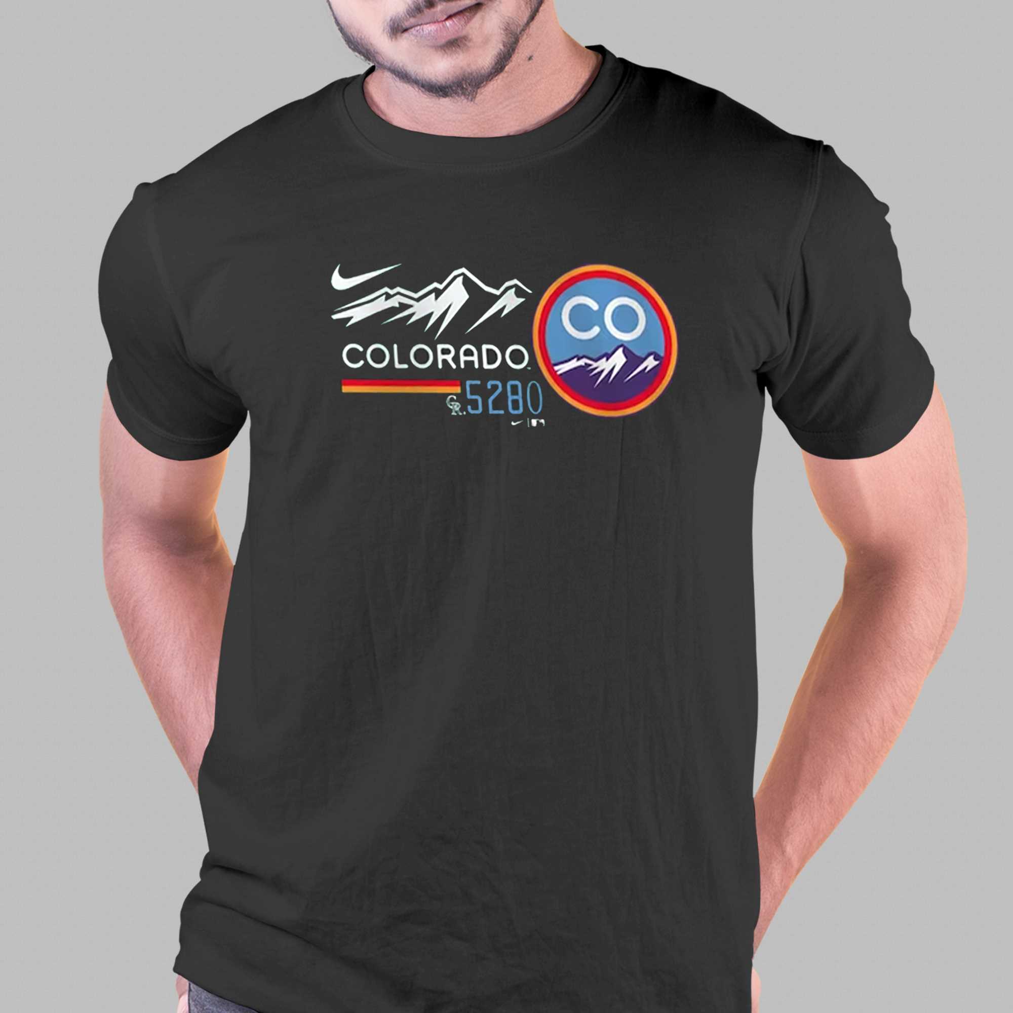 Colorado Rockies City Connect Graphic T-shirt