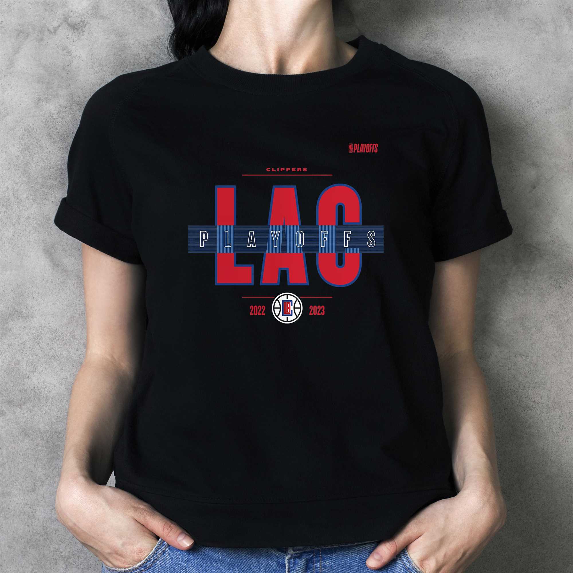 La Clippers Fanatics Branded 2023 Nba Playoffs Jump Ball T-shirt