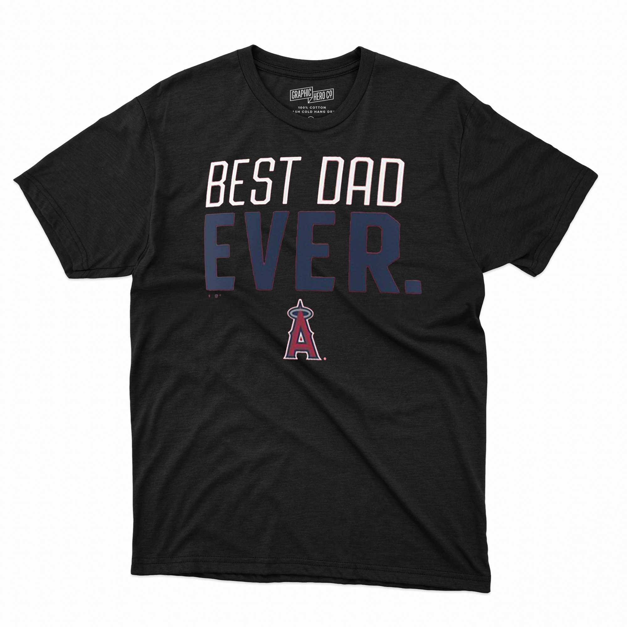 Los Angeles Angels Best Dad Ever T-shirt - Shibtee Clothing