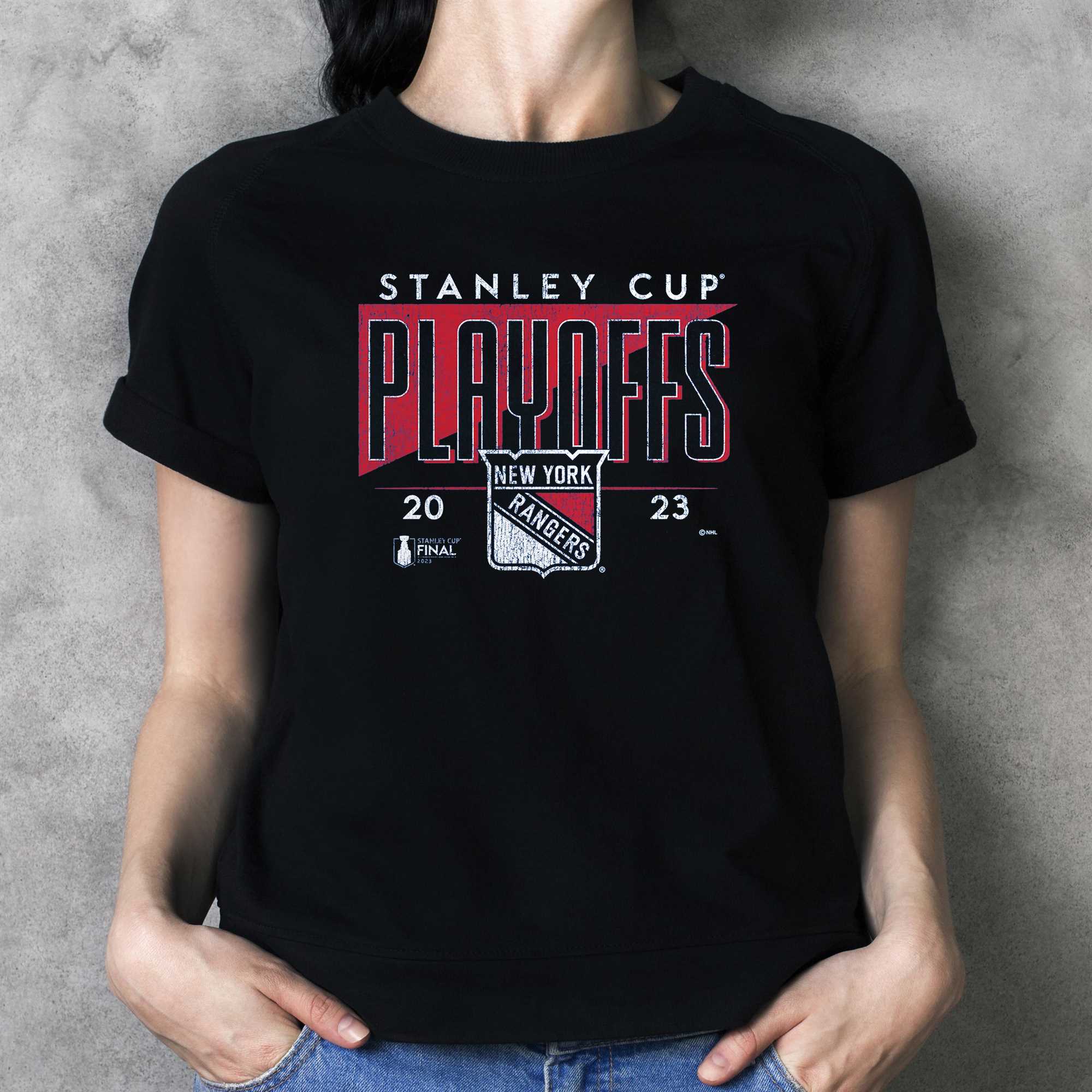 New York Rangers Fanatics Branded 2023 Stanley Cup Playoffs T