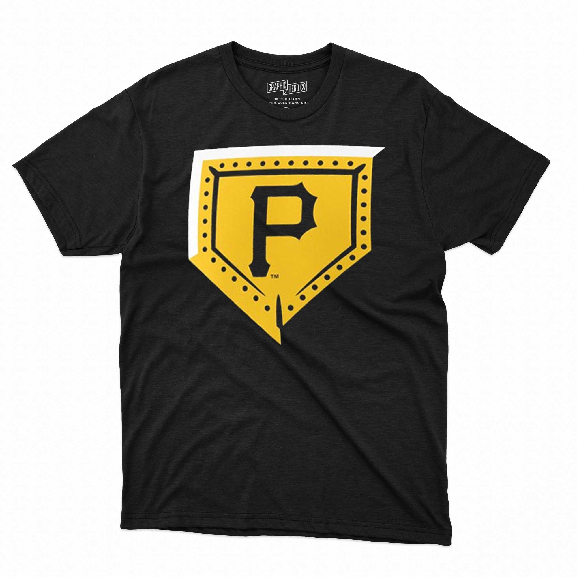 Men's Fanatics Branded Gold Pittsburgh Pirates Hometown Logo T-Shirt
