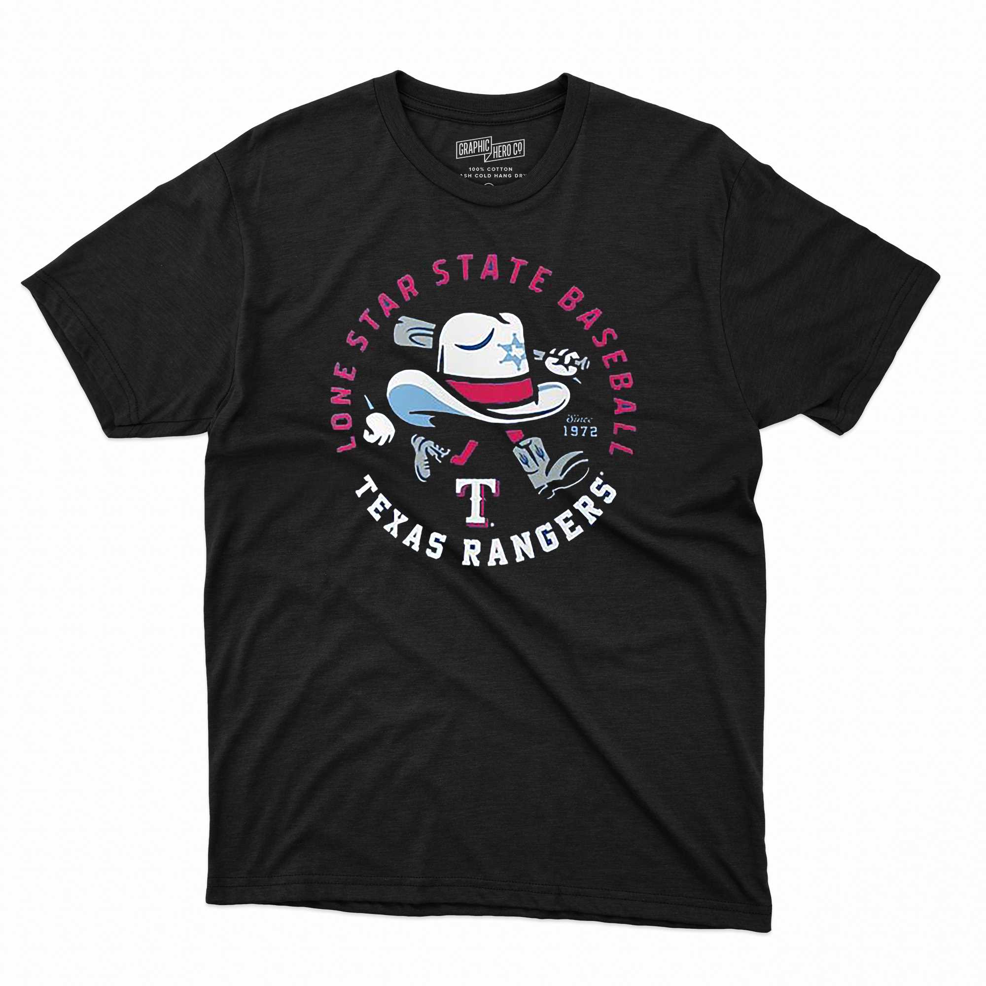 Texas Rangers Lone Star State Baseball Shirt - Shibtee Clothing