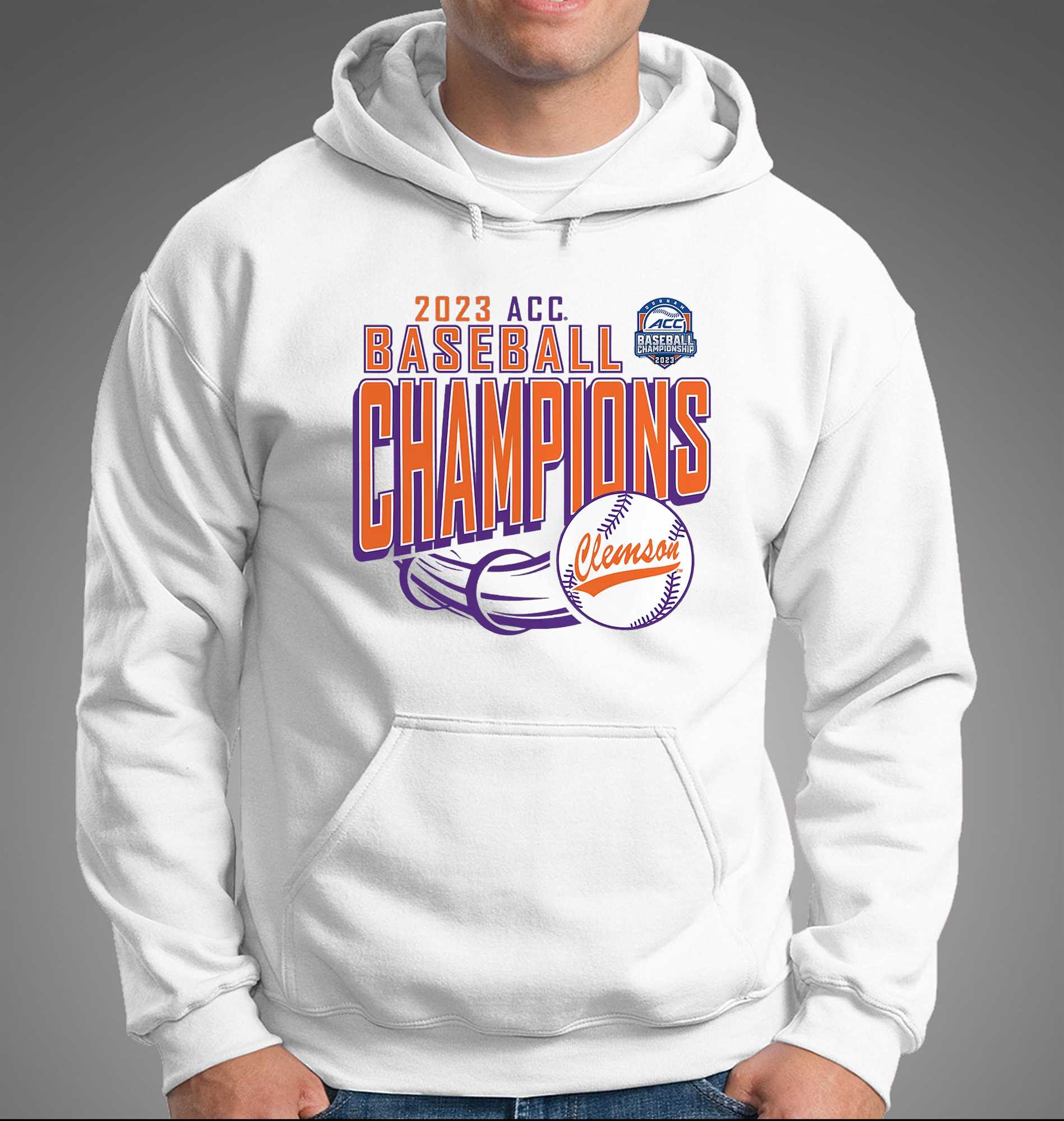 2023 Division I Champions Baseball Clemson Tigers Baseball Shirt