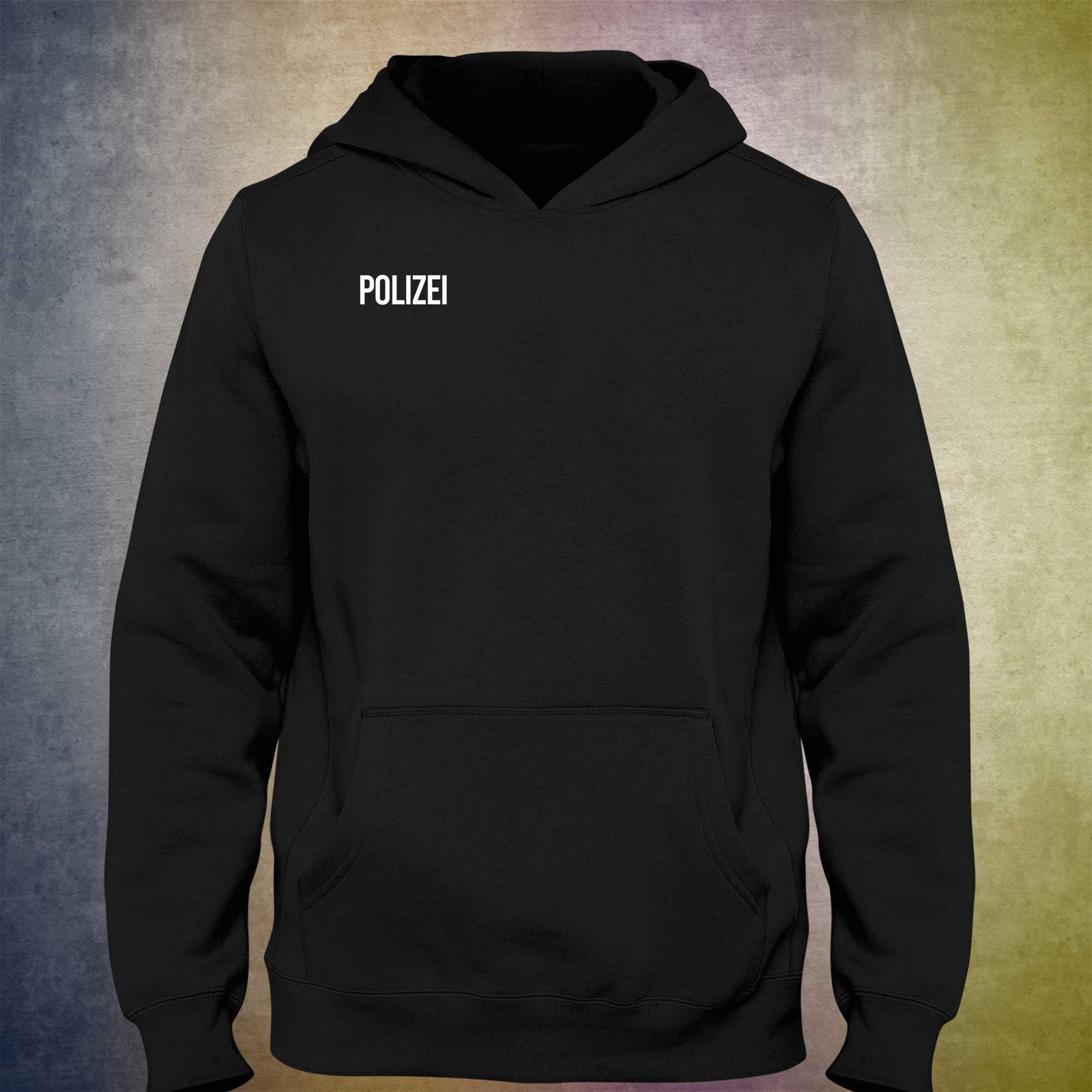 Official Kanye West Polizei Black Shirt