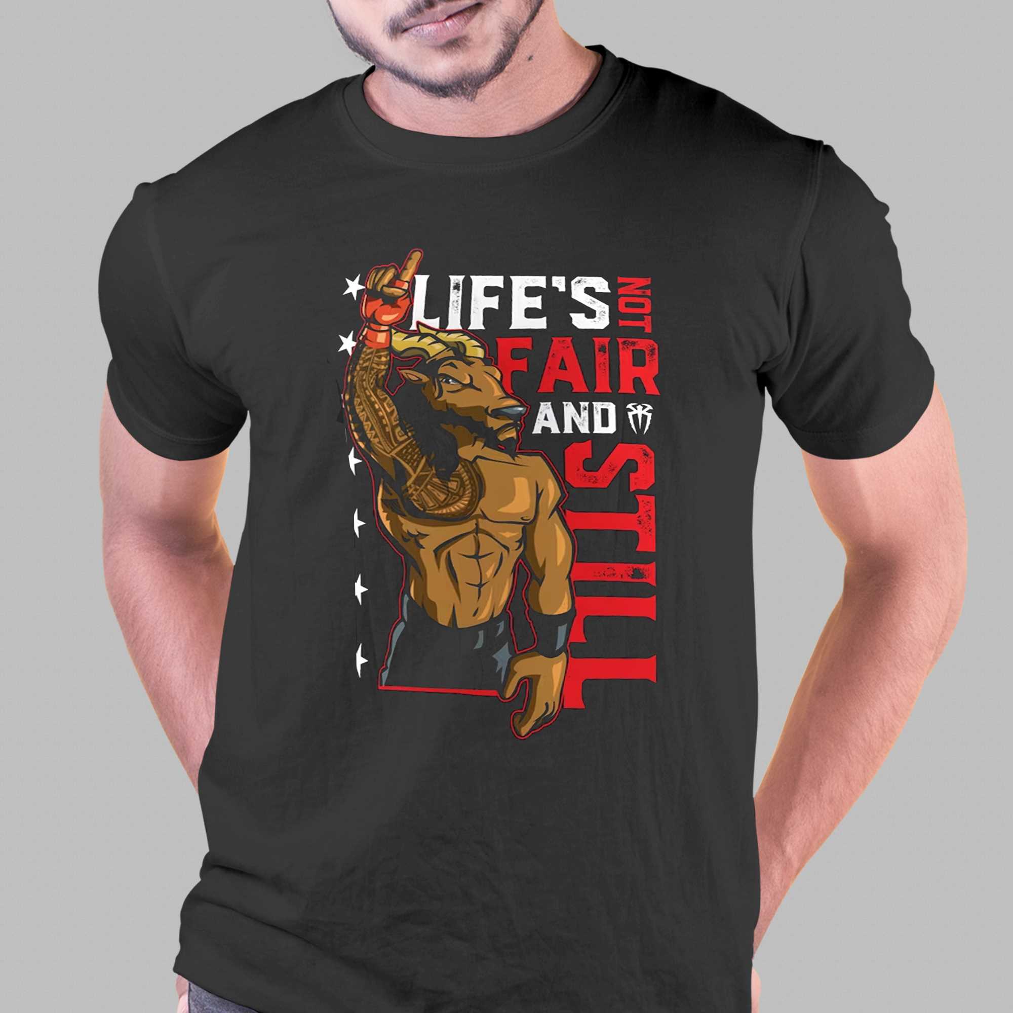 Installere Onset prik Roman Reigns Wwe Shop Life's Not Fair T-shirt