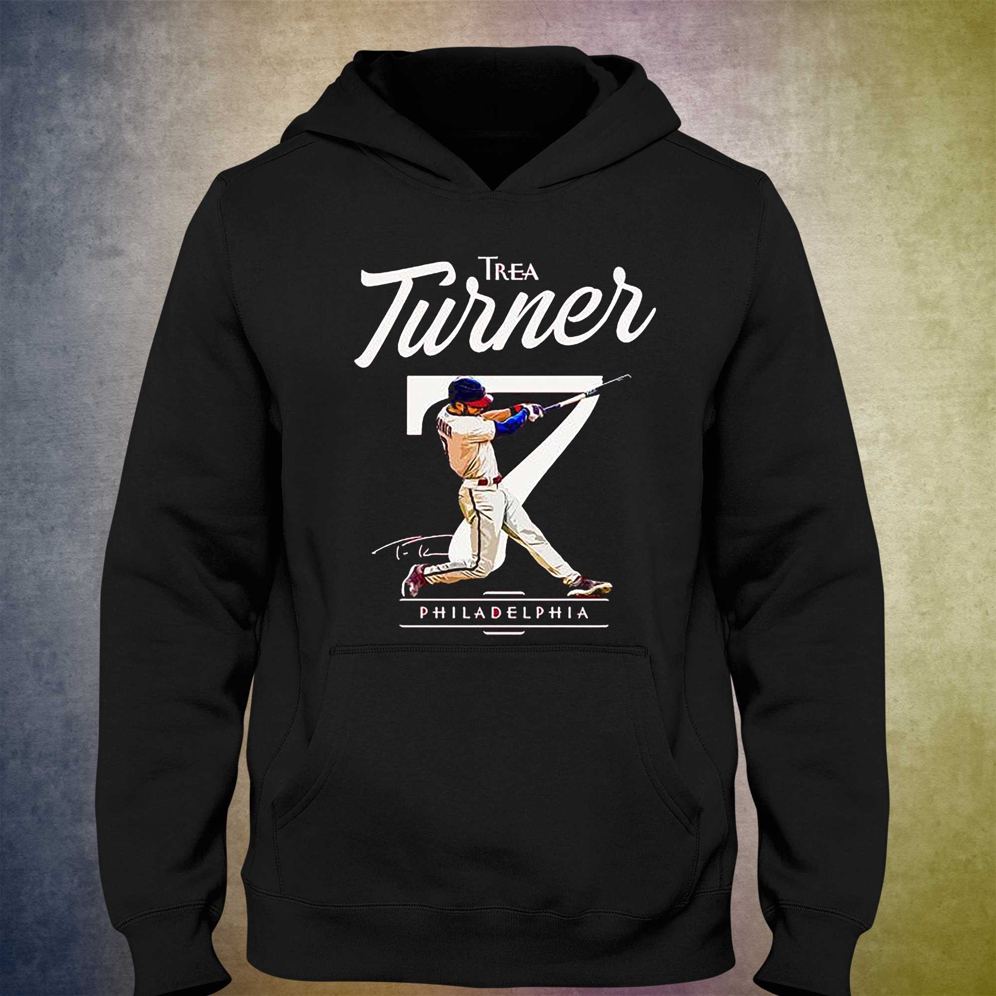 Trea Turner Swinging Philadelphia Phillies Signature shirt - Teespix -  Store Fashion LLC