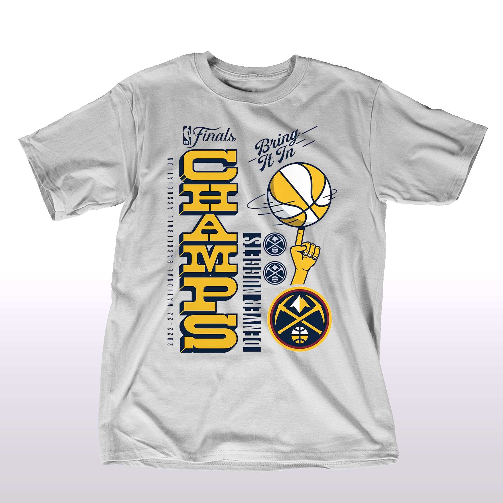 Official Mickey Mouse Denver Nuggets NBA Championship Shirt