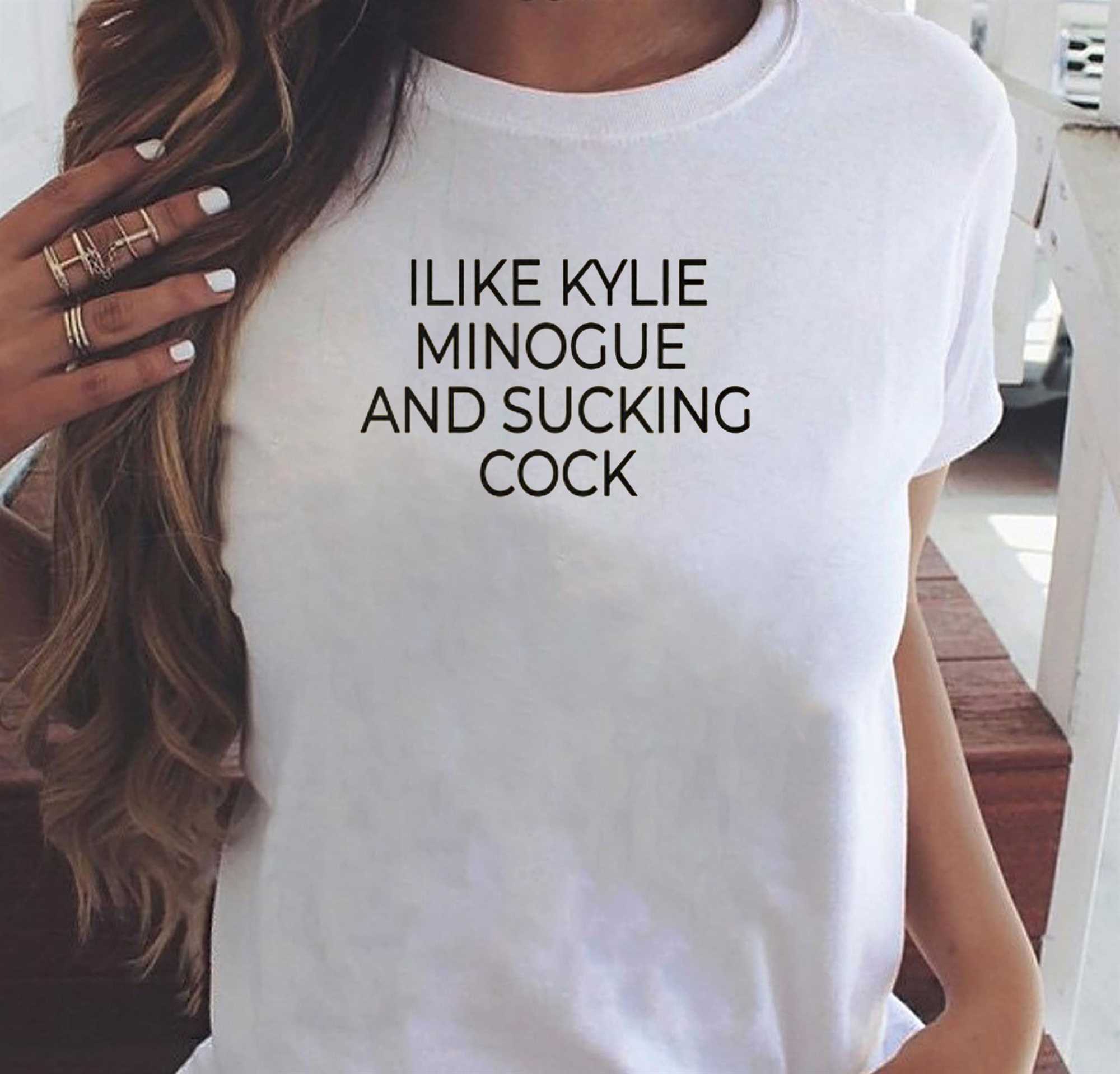 I Like Kylie Minogue And Sucking Cock Shirt