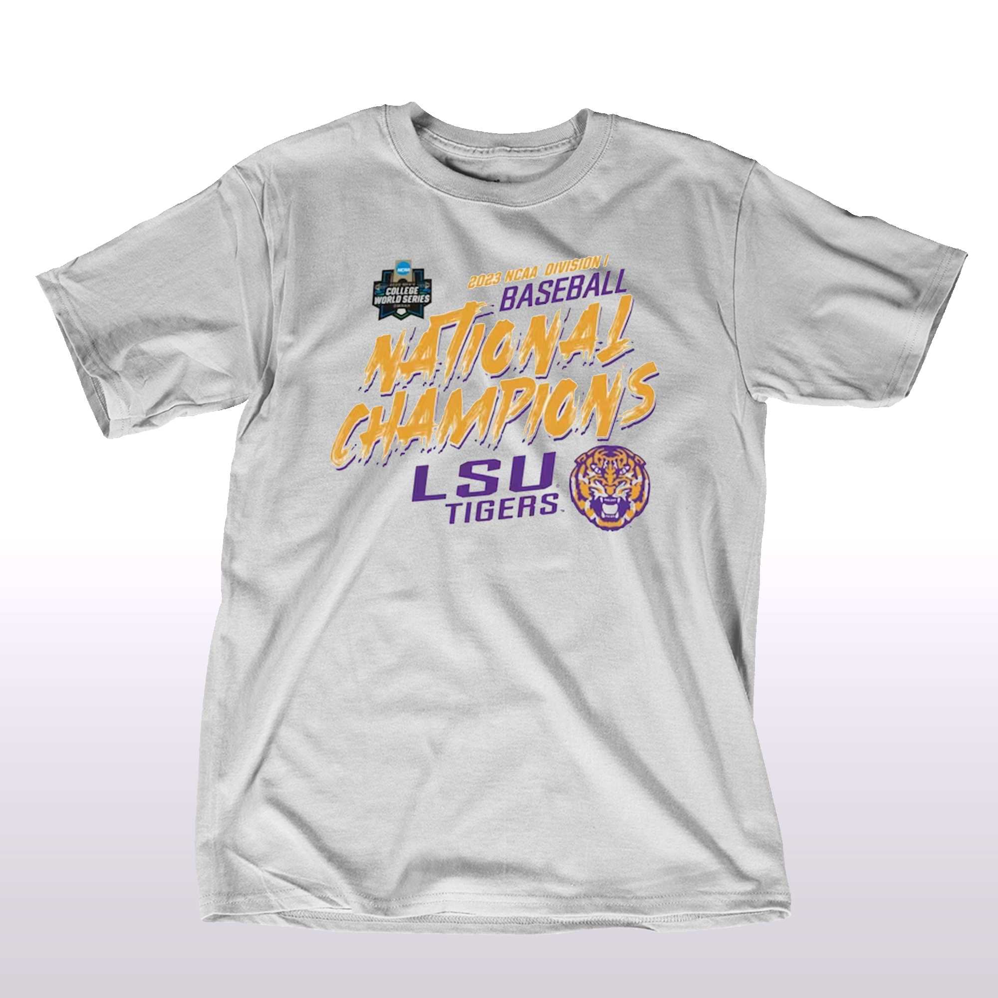 Lsu Tigers 2023 Ncaa World Series Champions Baseball Jersey Shirt