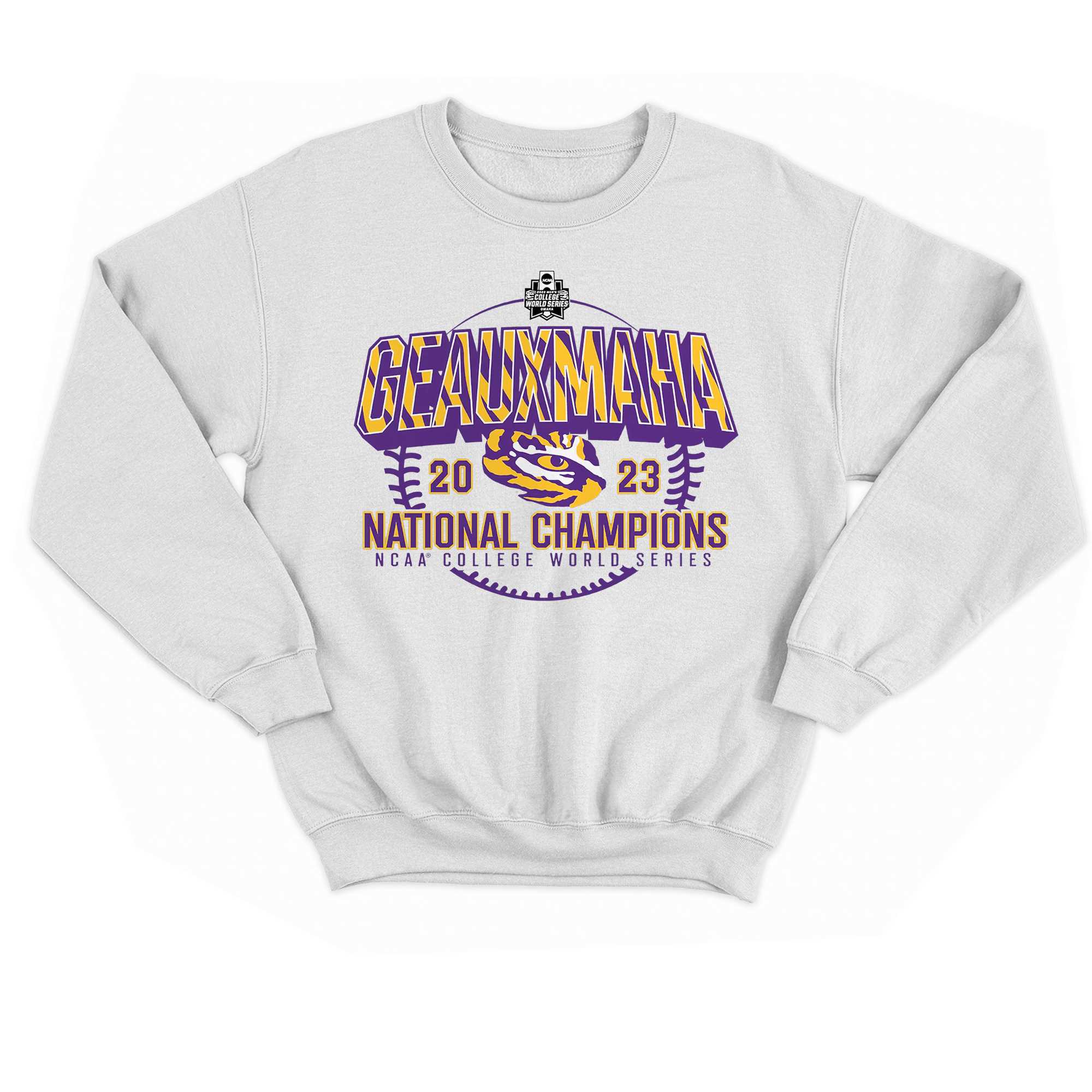 Lsu Tigers Fanatics Branded 2023 Ncaa Men's Baseball College World