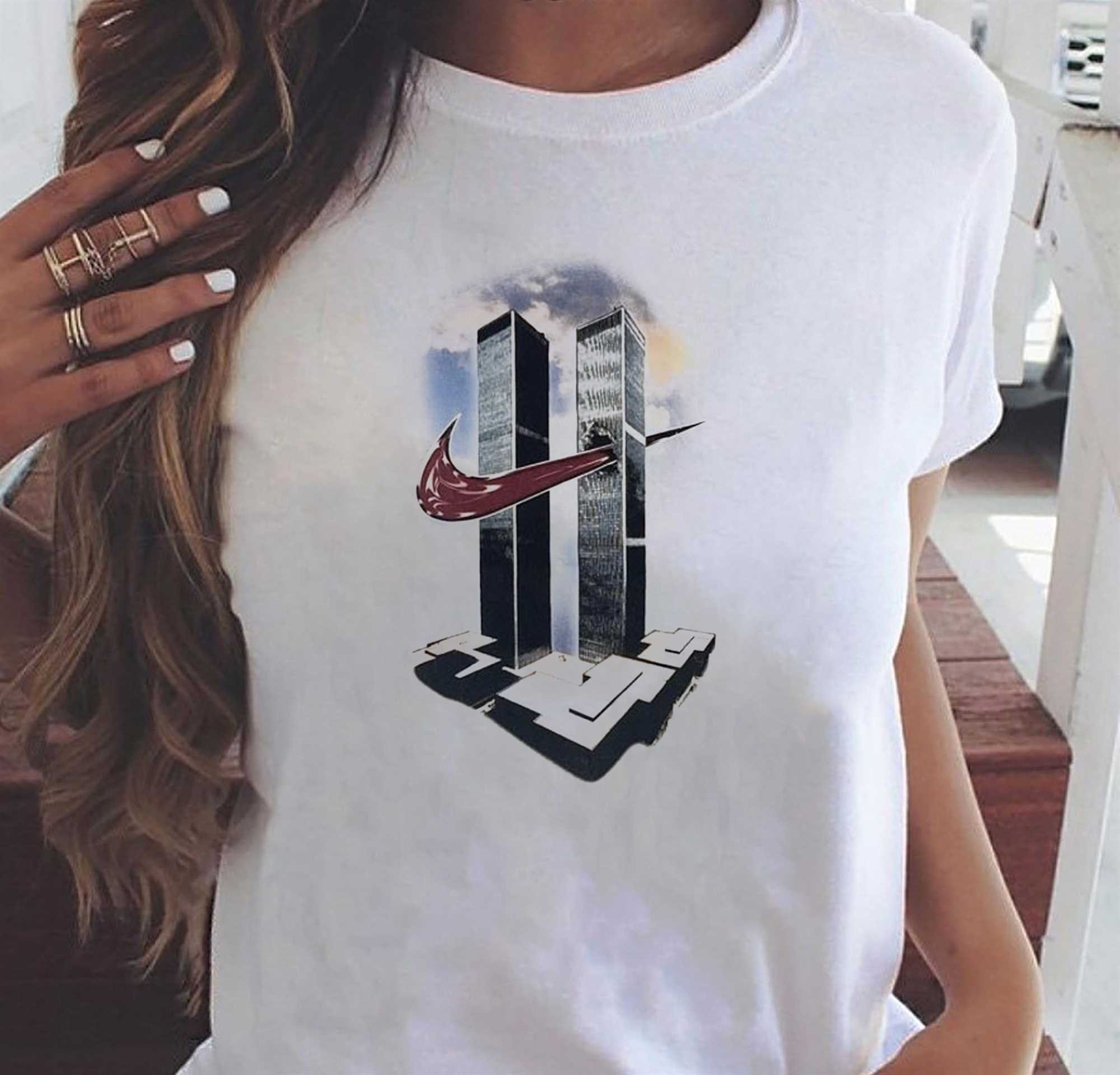 Nike Twin Towers 9 11 Shirt - Shibtee Clothing