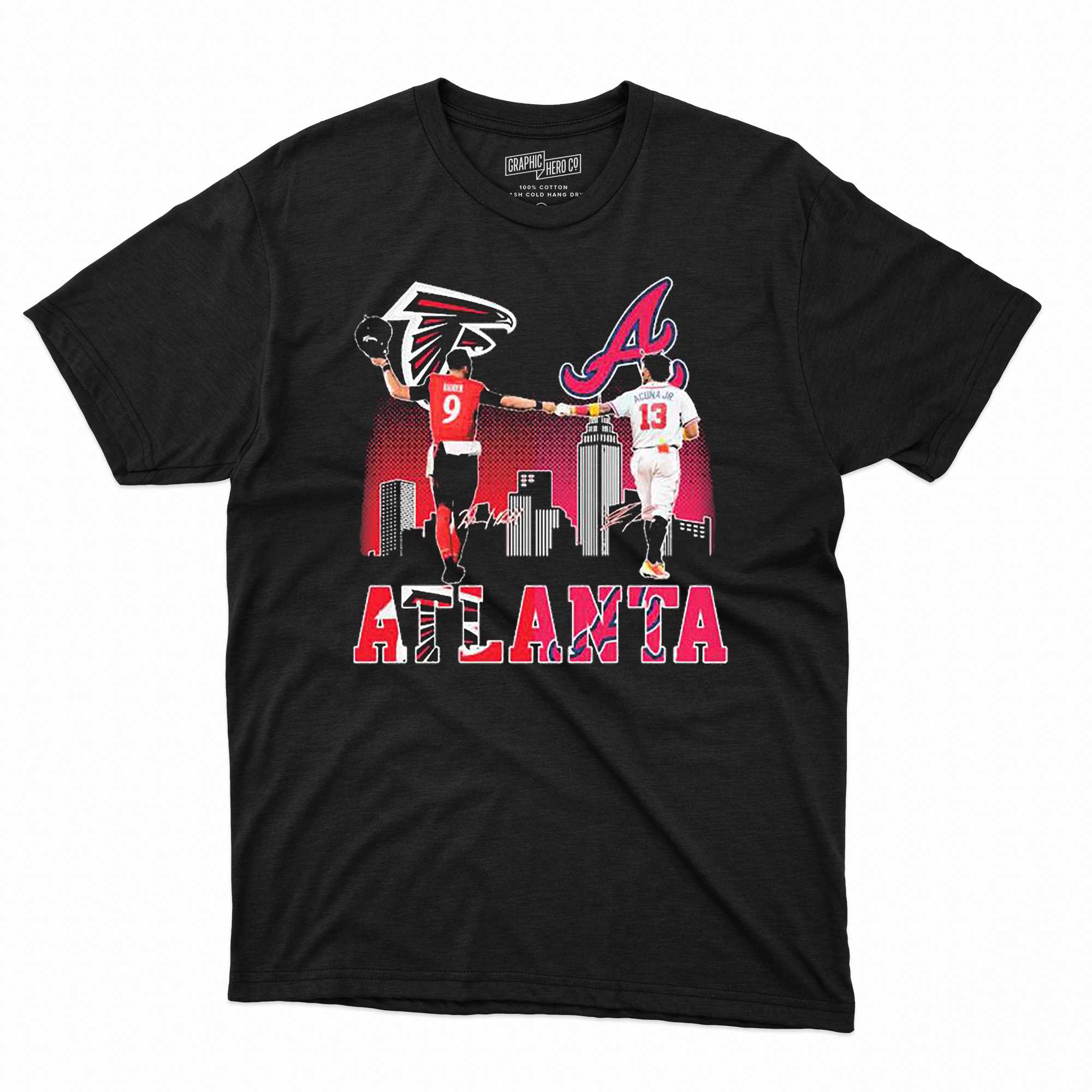 Atlanta Falcons Ridder And Braves Acuna Jr City Champions shirt