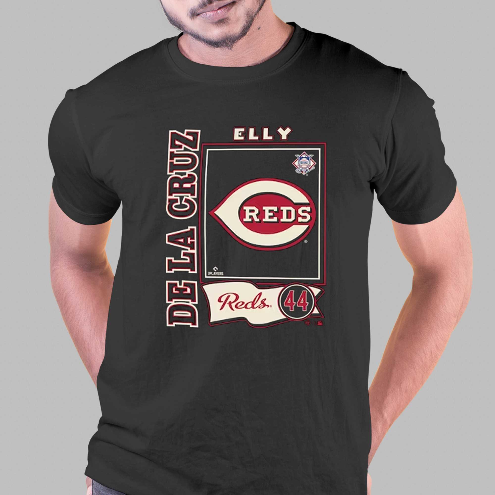 Elly De La Cruz Cincinnati Reds '47 Graphic T-Shirt - Red