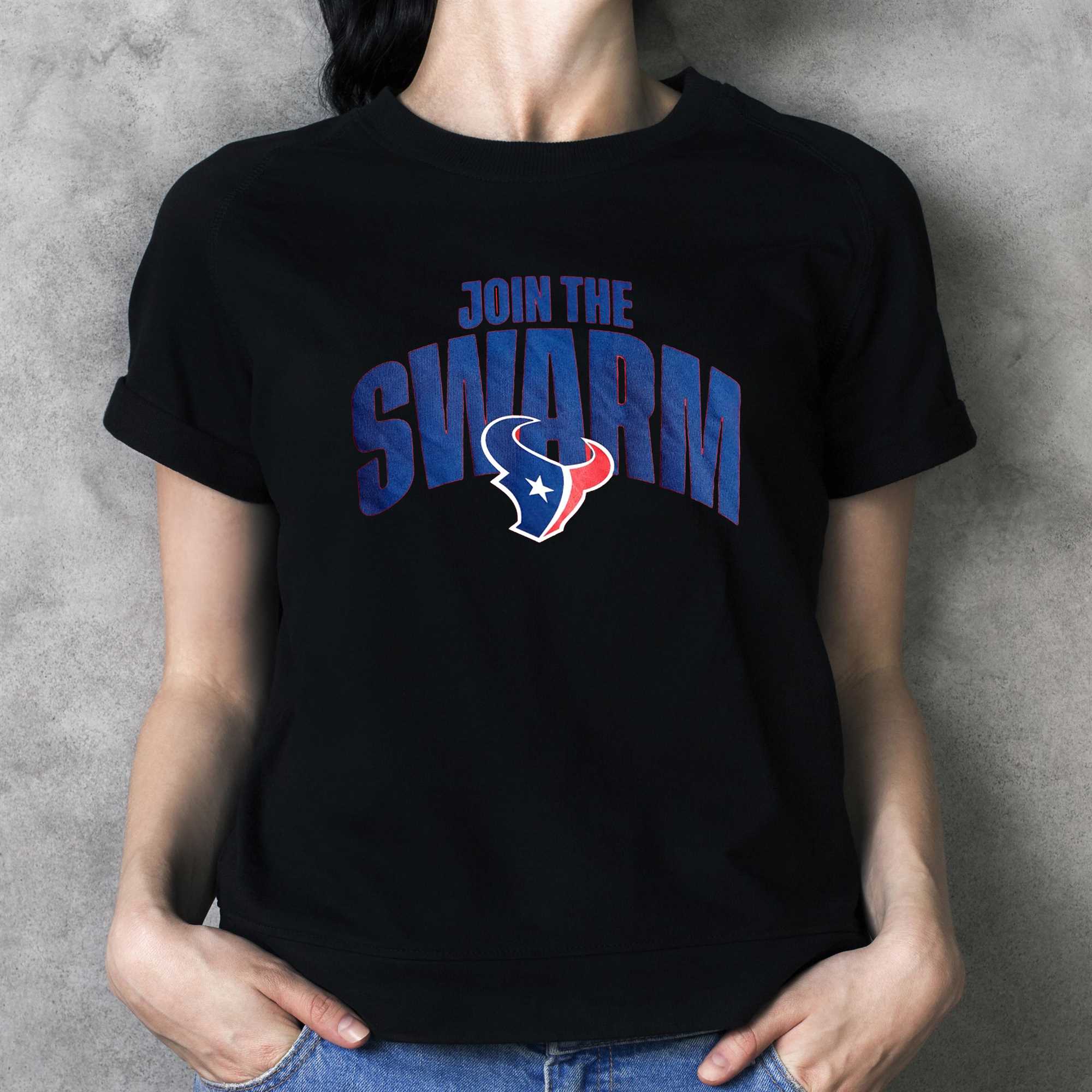 Official texans team join the swarm houston texans T-shirt, hoodie