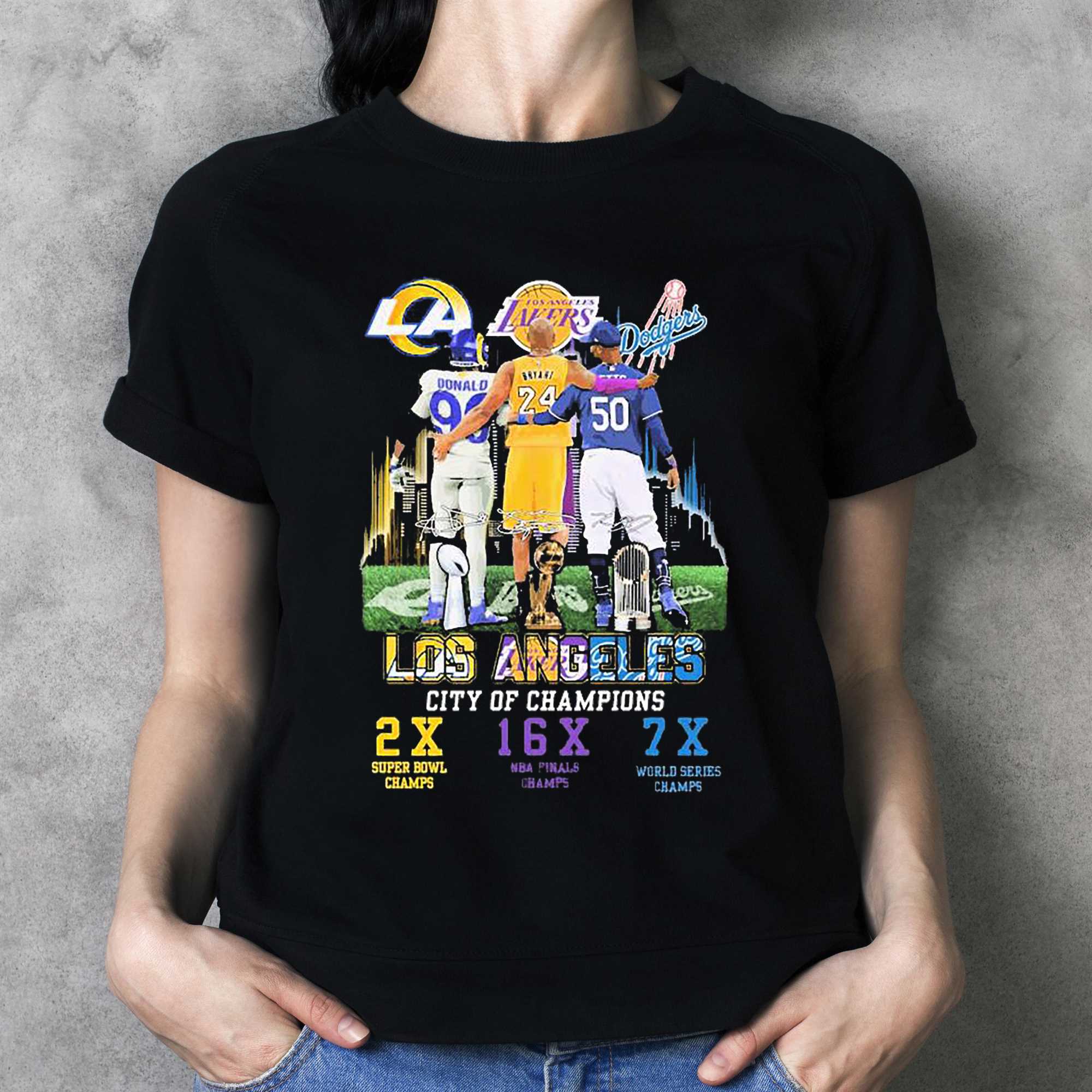 Dodgers T-shirt City of Champions T-shirt