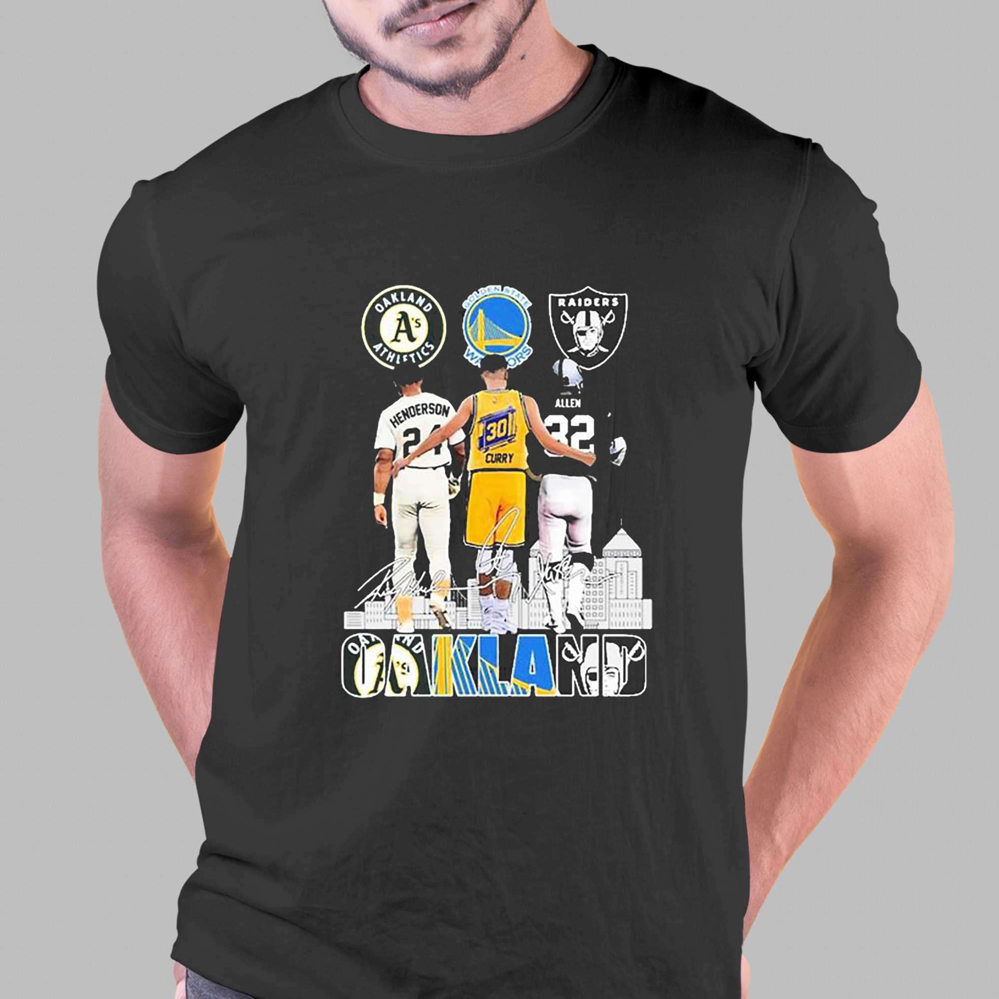 Official oakland athletics henderson golden state warriors curry