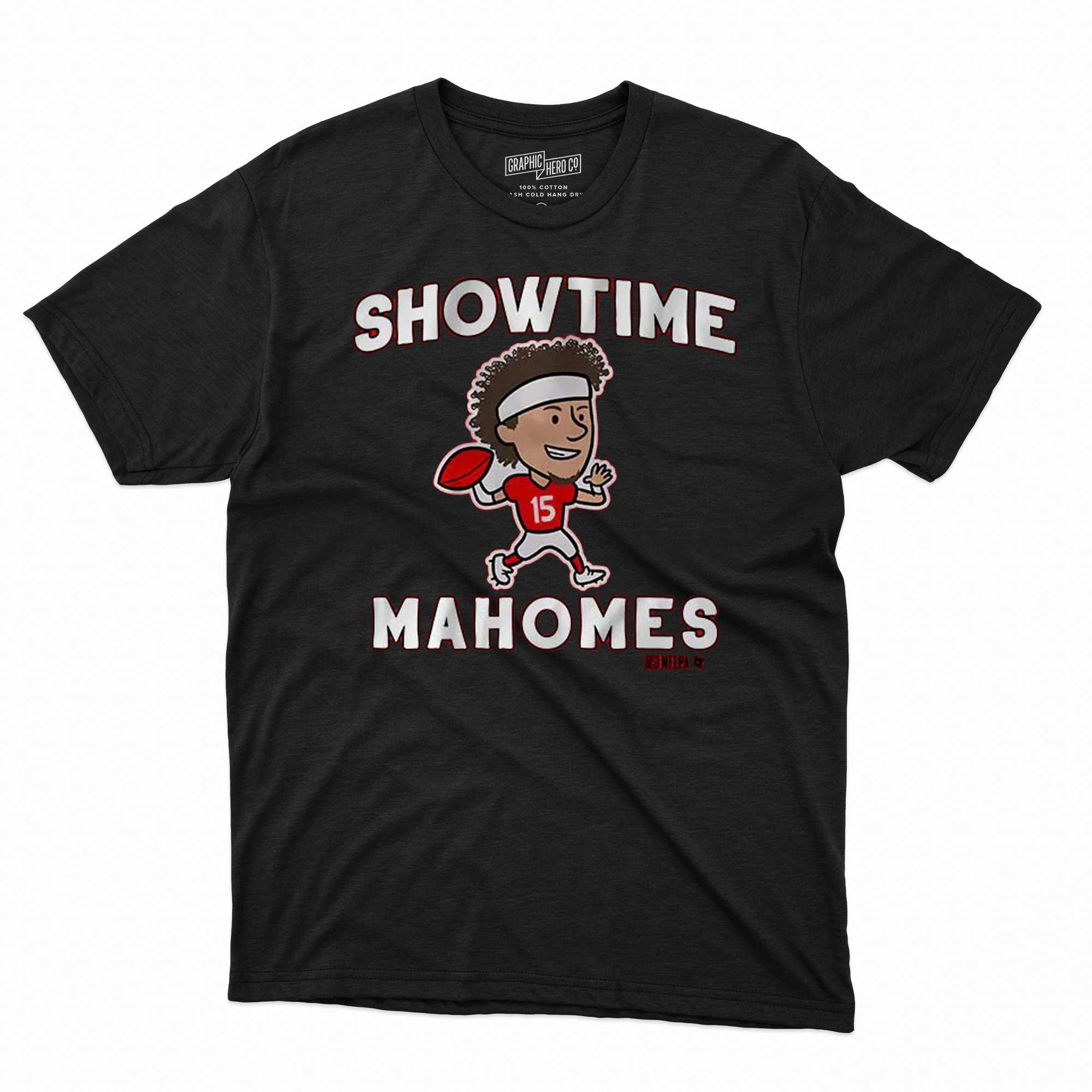 Official Number 15 Kansas City Chief Showtimes Patrick Mahomes t-shirt,  hoodie, sweater, long sleeve and tank top