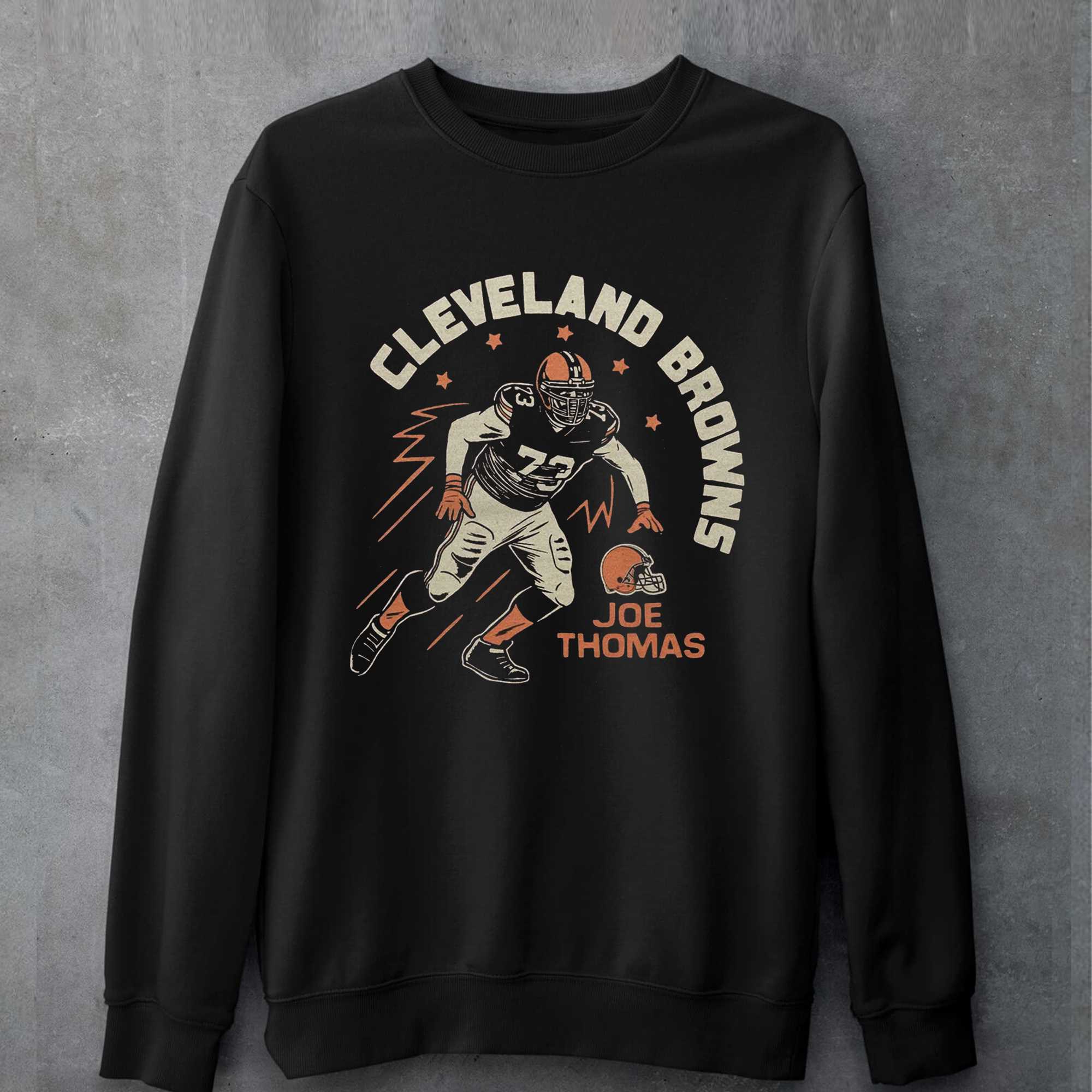 Joe Thomas Cleveland Browns Player Caricature retro shirt, hoodie