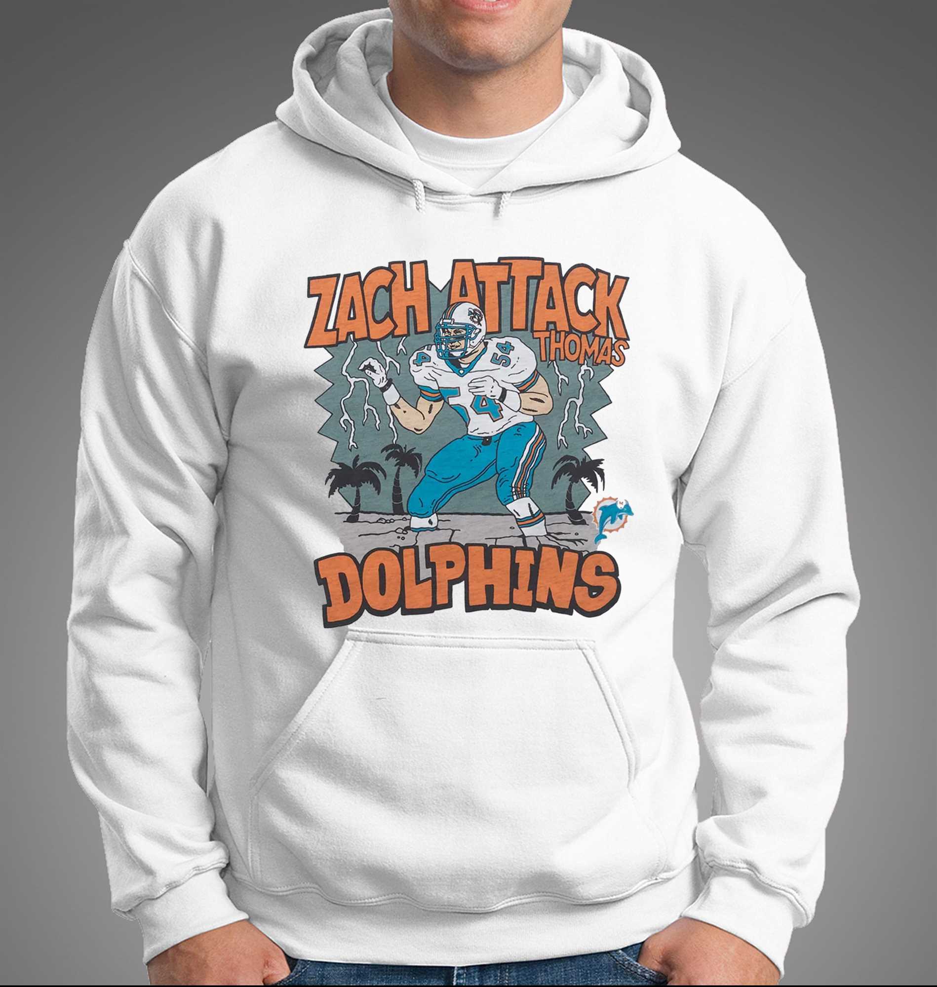 Zach Thomas Miami Dolphins Shirt Hoodie